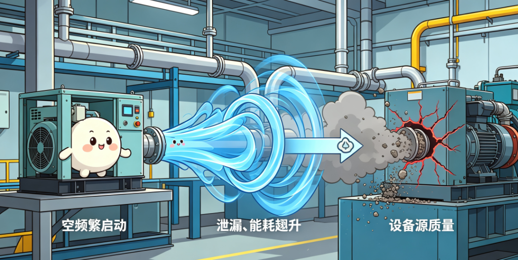 压缩空气系统泄露点的防治：别让“隐形浪费”吞噬成本！
